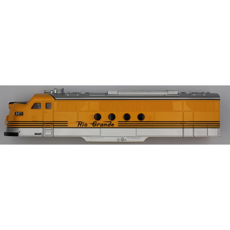 Lionel 82300-2 Rio Grande F3 Diesel Locomotive Body Shell #5471