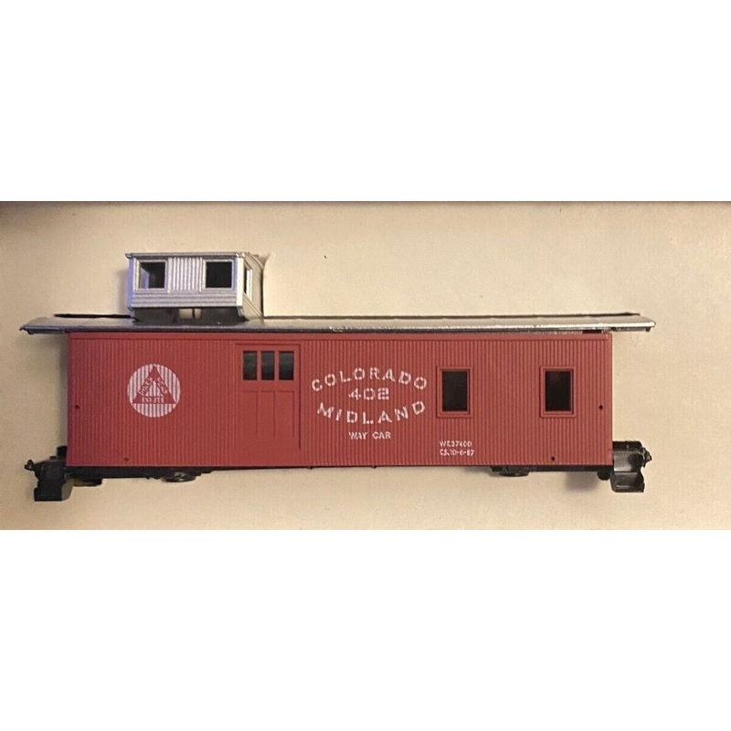 Roundhouse 3432 HO Scale Old Timer Caboose Colorado 4D2 Midland Kit