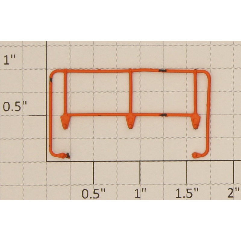 S-Helper 653-12-01-OR Multiple Switcher Orange End Railing