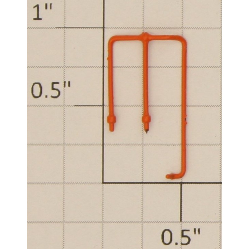 S-Helper 653-12-03-OR SW-9 Front Left Orange Railing
