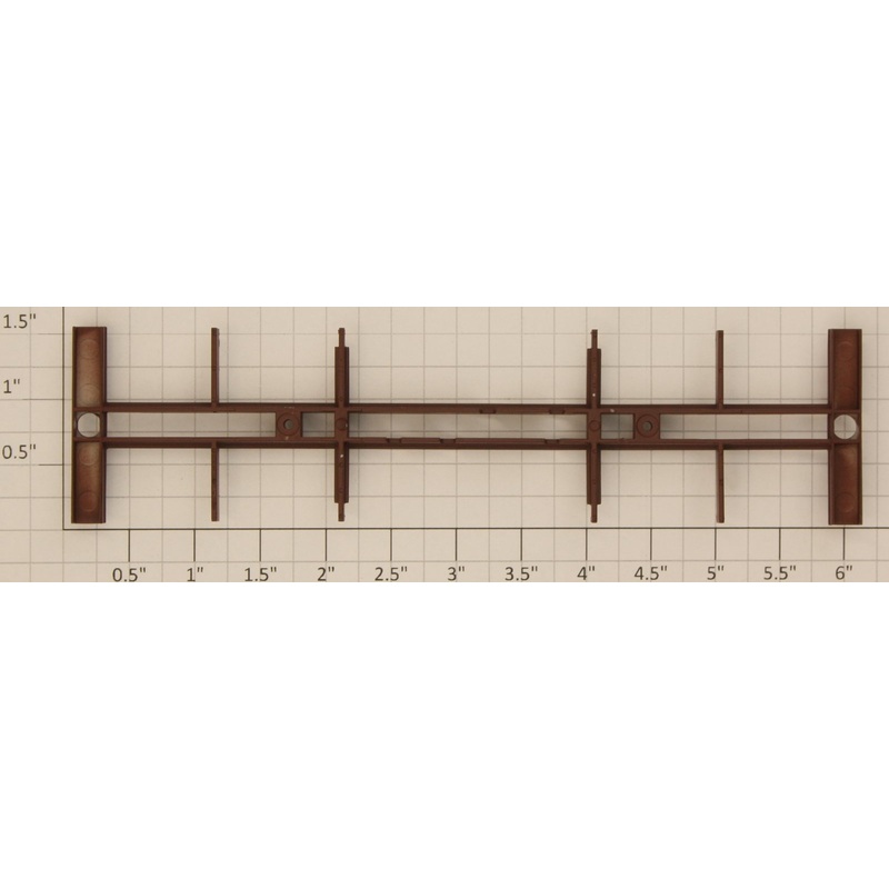 S-Helper 656-03-01-BR-DLW Reefer Fishbelly Brown Underframe