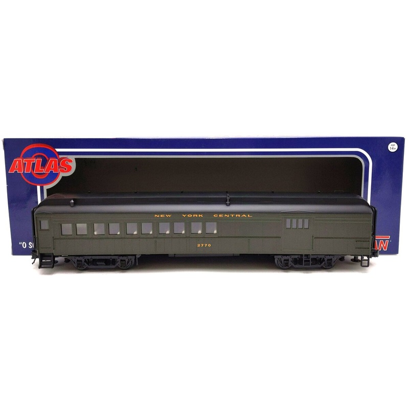 Atlas 2001207-1 O Gauge New York Central 60′ Combine Car #2770 (3-Rail) NIB