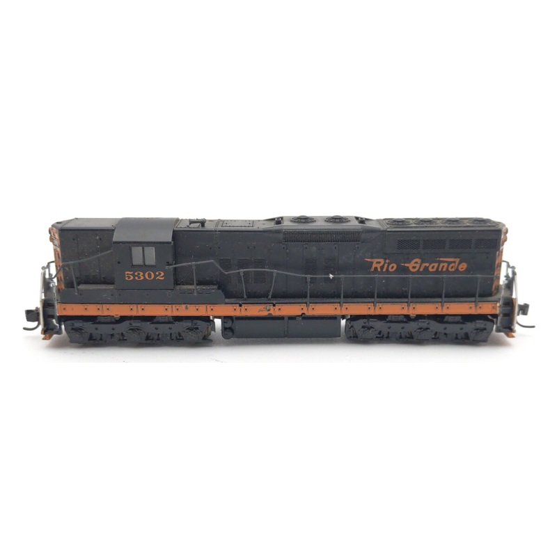 Atlas 4503 N Scale Rio Grande EMD SD-7 Diesel Locomotive #5302 VG