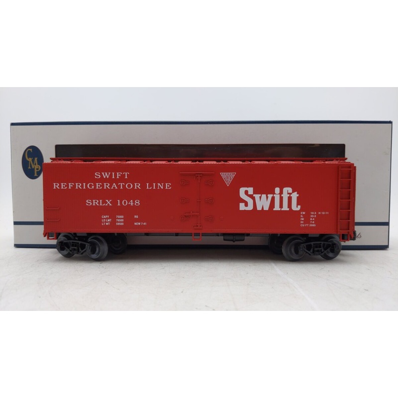 Crown 2001 O Gauge Swift Reefer Car #1048 EX/Box