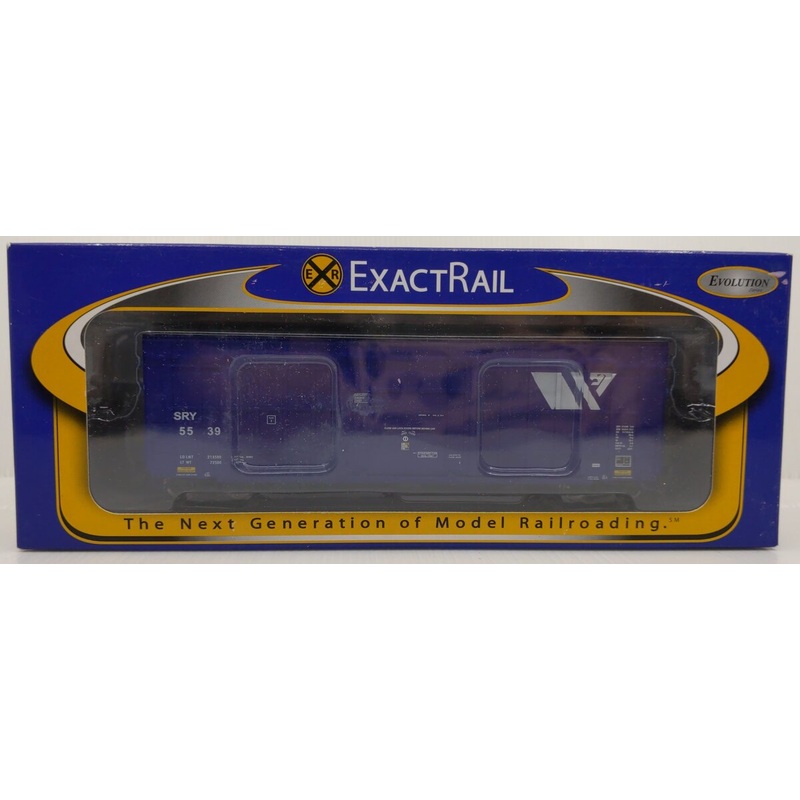 ExactRail EE-1404-3 HO Scale SRY Trinity 6275 Cu.Ft Plug Door Boxcar #5539 LN/Box