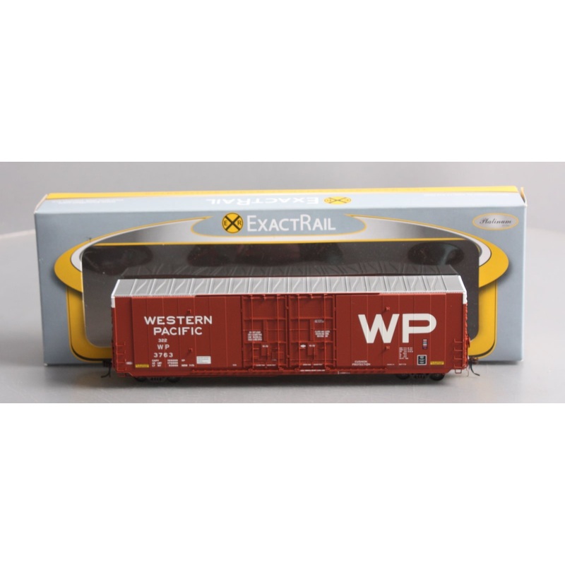 ExactRail EP-80302-1 HO WP Greenville 60′ Dbl. Plug Door Boxcar #3763 NIB