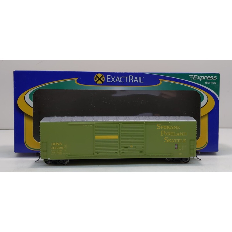 ExactRail EX-150001-2 HO Spokane Portland & Seattle Gunderson Boxcar #318309 LN/Box