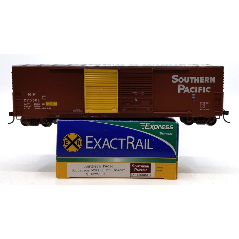 ExactRail EX-150002-1 HO Scale Southern Pacific Gunderson 5200 Boxcar #225501 NIB