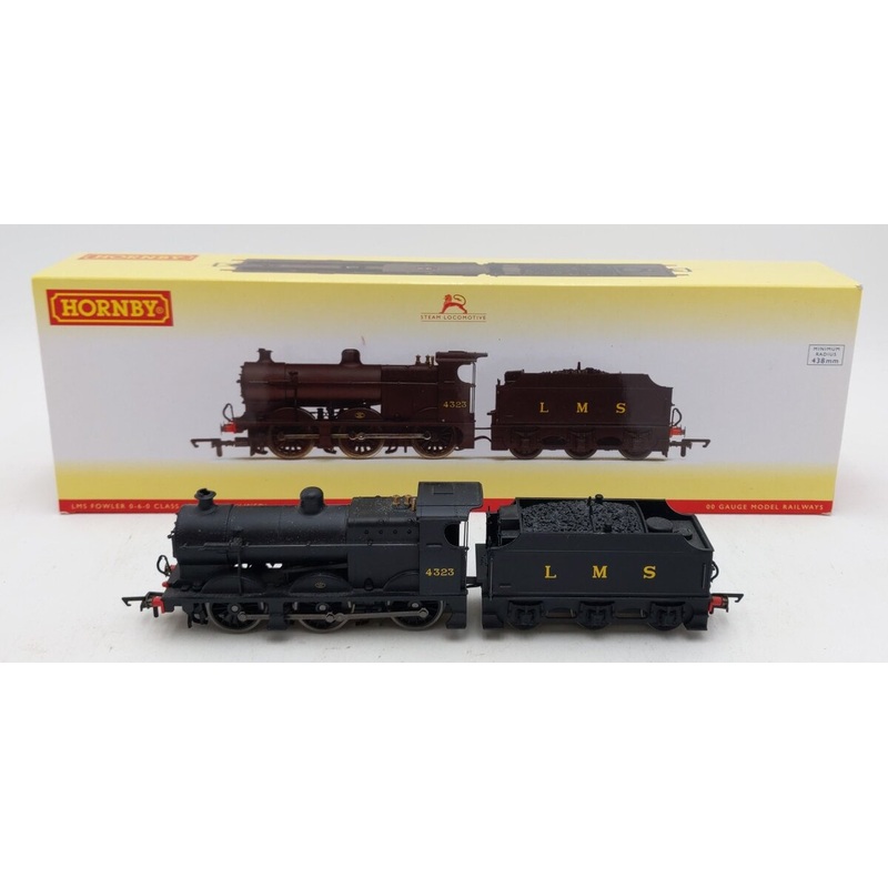 Hornby R3313 OO LMS 0-6-0 Class 4F Fowler Steam Locomotive #4323 LN/Box