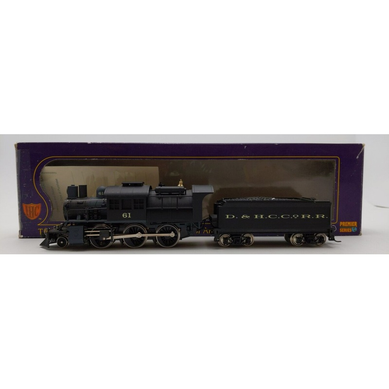 IHC 23161 HO 2-6-0 Delaware & Hudson Locomotive and Tender #61 EX/Box