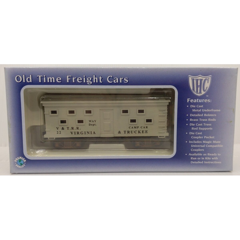 IHC 58165 HO Scale Virginia & Truckee Old Time 30′ Bunk Car #22 NIB