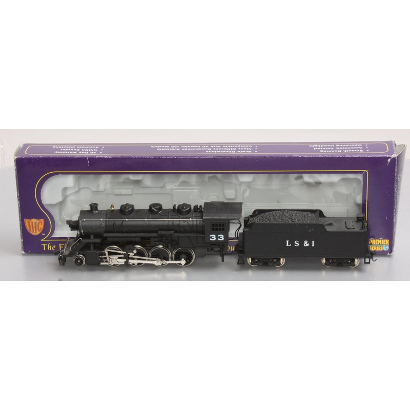IHC M9544 HO Lake Superior & Ishpeming 2-8-0 Locomotive and Tender #33 LN/Box