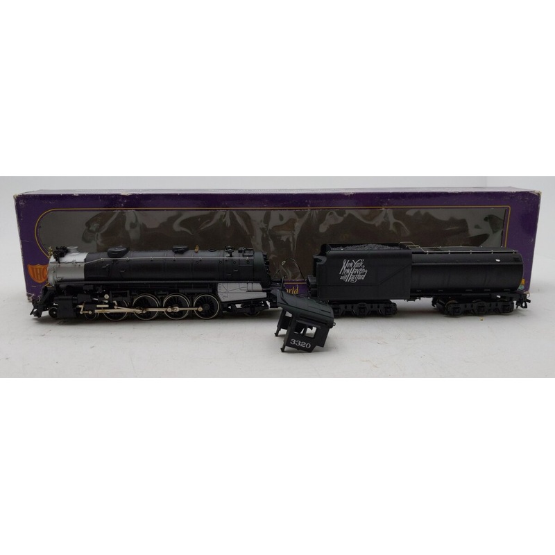 IHC M971 HO New Haven 4-8-2 Steam Locomotive & Tender #3320 EX/Box