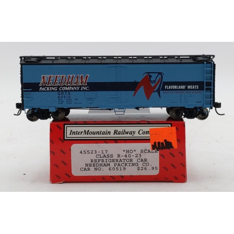 InterMountain 45523-17 HO Needham Packing Co. Union Refrigerator Car #60519 LN/Box