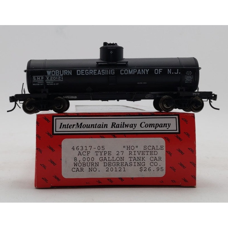 InterMountain 46317-05 HO Woburn Degreasing Co. Shippers Car Line Tank #20121 LN/Box