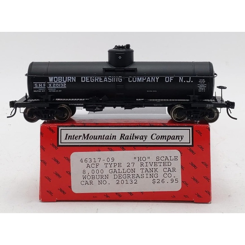 InterMountain 46317-09 HO Woburn Degreasing Co. Shippers Car Line Tank #20132 LN/Box