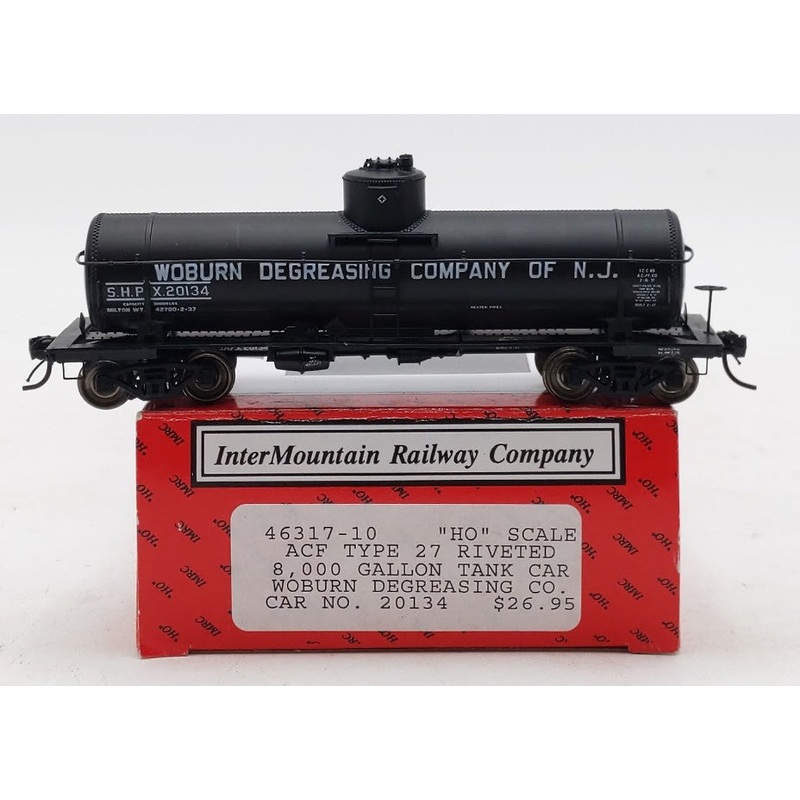 InterMountain 46317-10 HO Woburn Degreasing Co. Shippers Car Line Tank #20134 LN/Box