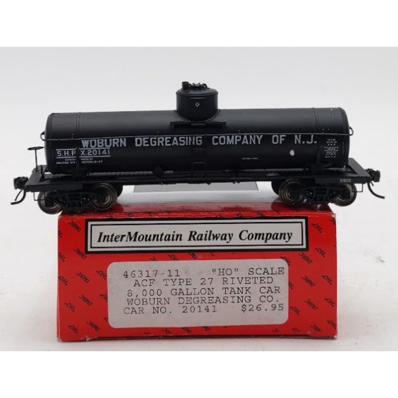 InterMountain 46317-11 HO Woburn Degreasing Co. Shippers Car Line Tank #20141 LN/Box