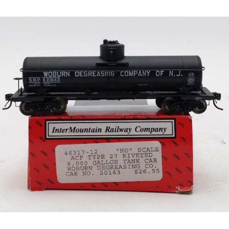 InterMountain 46317-12 HO Woburn Degreasing Co. Shippers Car Line Tank #20143 LN/Box