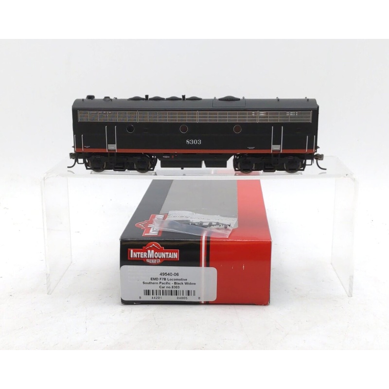 InterMountain 49540-06 HO Scale Southern Pacific EMD F7B Diesel Locomotive #8303 LN/Box