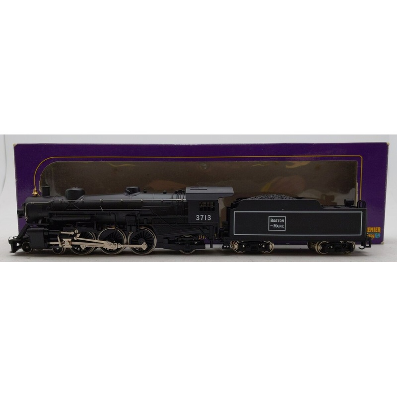 International Hobby Corp. M9895 HO Boston & Maine 4-6-2 Loco and Tender #3713 EX/Box