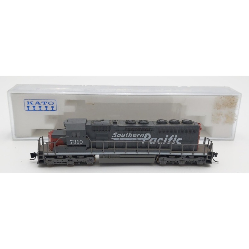 Kato 176-20U N Scale Southern Pacific SD40 Diesel Locomotive #7319 EX/Box