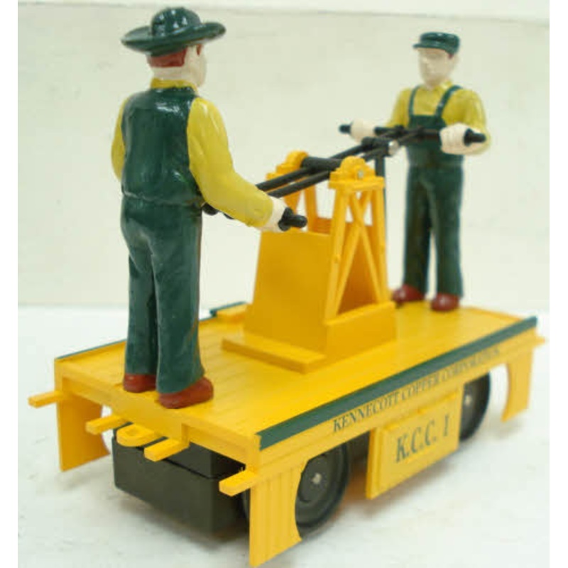 K-Line K2625-031 O Gauge Kennecott Copper Corporation Motorized Handcar #1 LN
