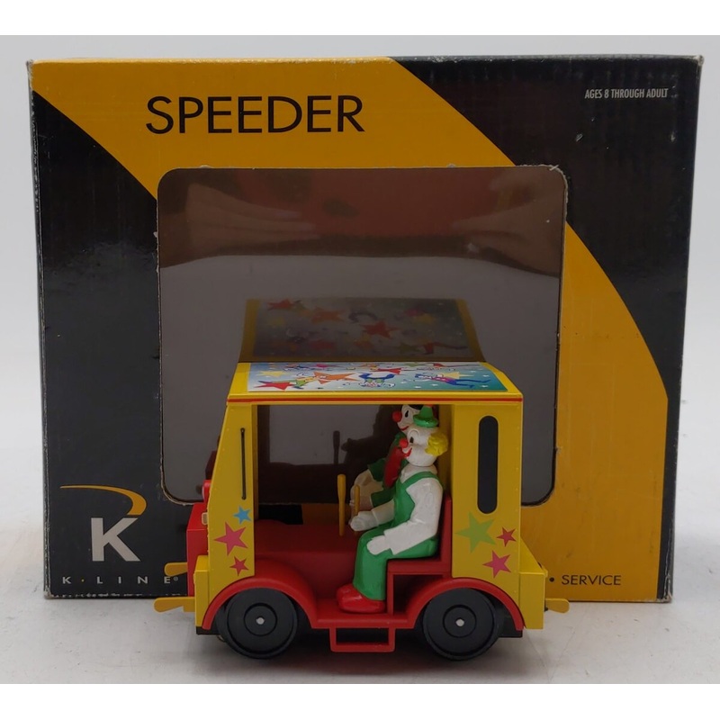 K-Line K2628-03 O/O27 Gauge Circus Speeder EX/Box
