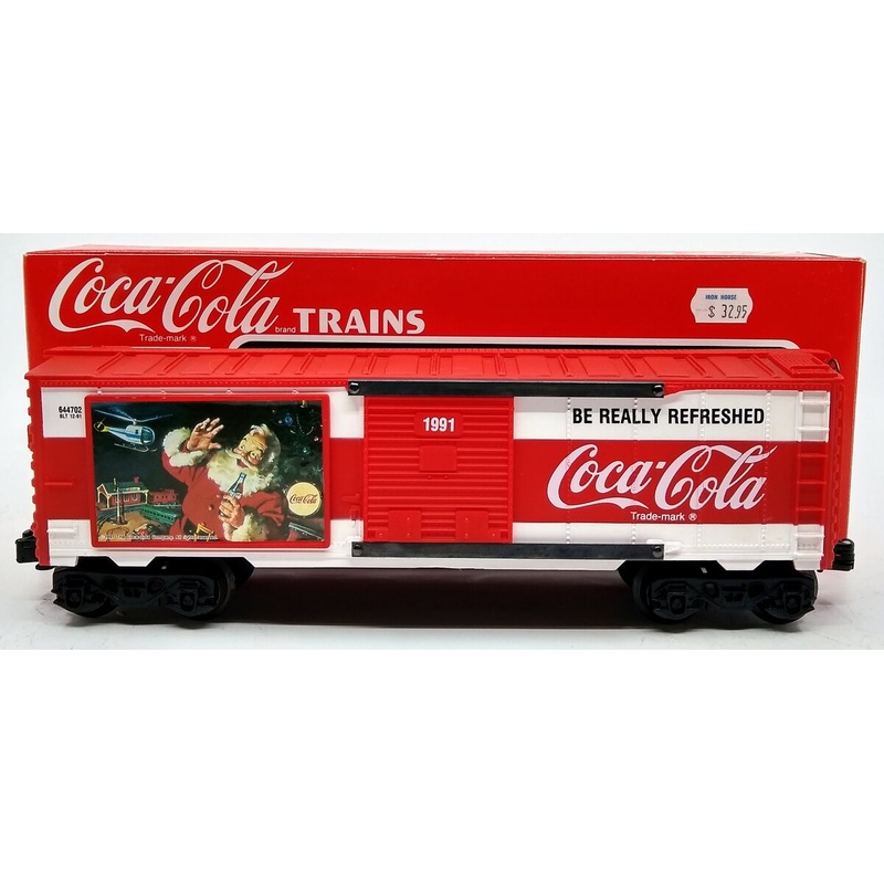 K-Line K644702 O Coca-Cola Historical Christmas Car ’91 EX/Box
