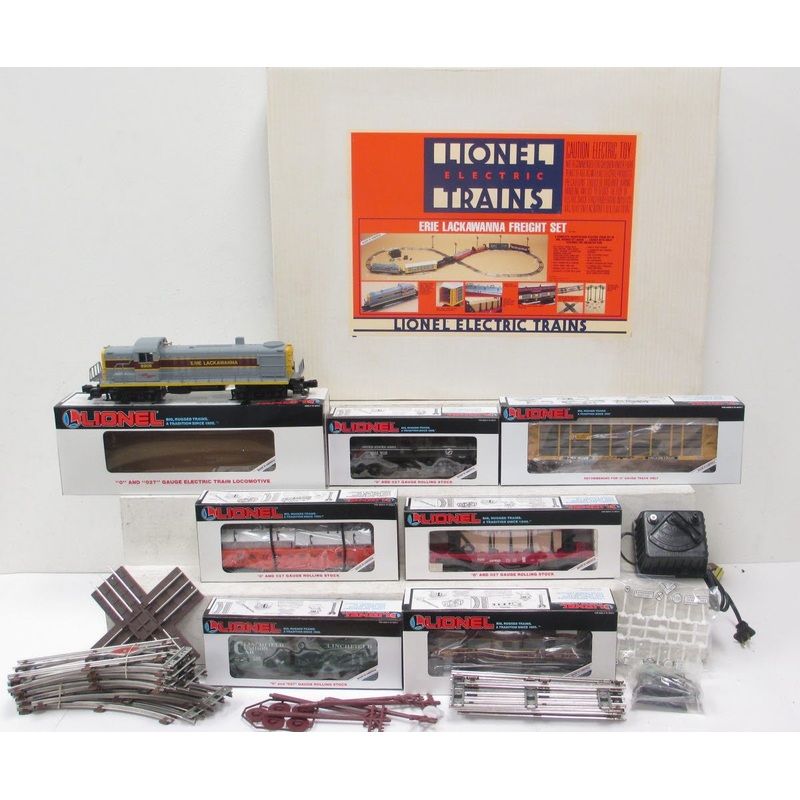 Lionel 6-11726 O Gauge Erie Lackawanna Diesel Freight Train Set MT/Box