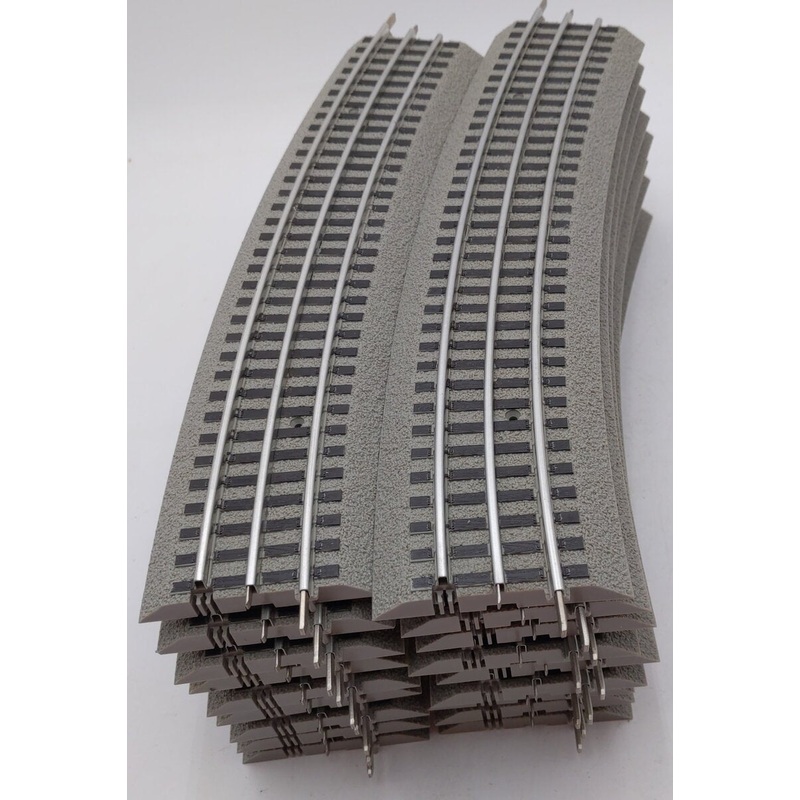 Lionel 6-12041 O FasTrack O72 Curved 22.5 Degree Track (18) EX