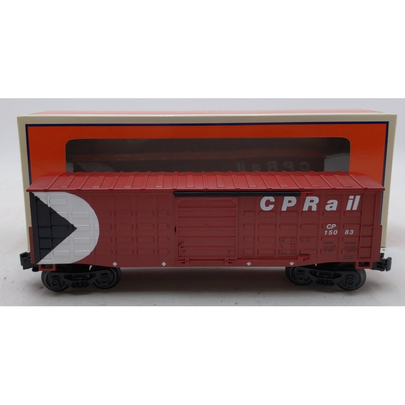 Lionel 6-15083 O Scale Canadian Pacific CP Rail Waffle-Side Boxcar EX/Box