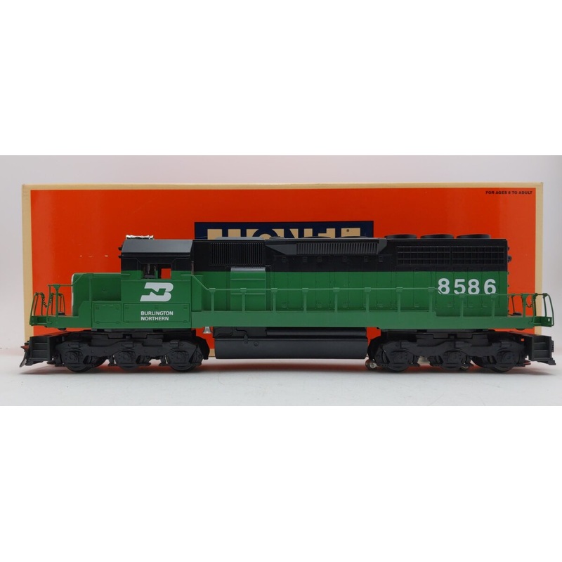 Lionel 6-18208 O Gauge Burlington Northern SD-40 Dummy Diesel Locomotive #8586 EX/Box