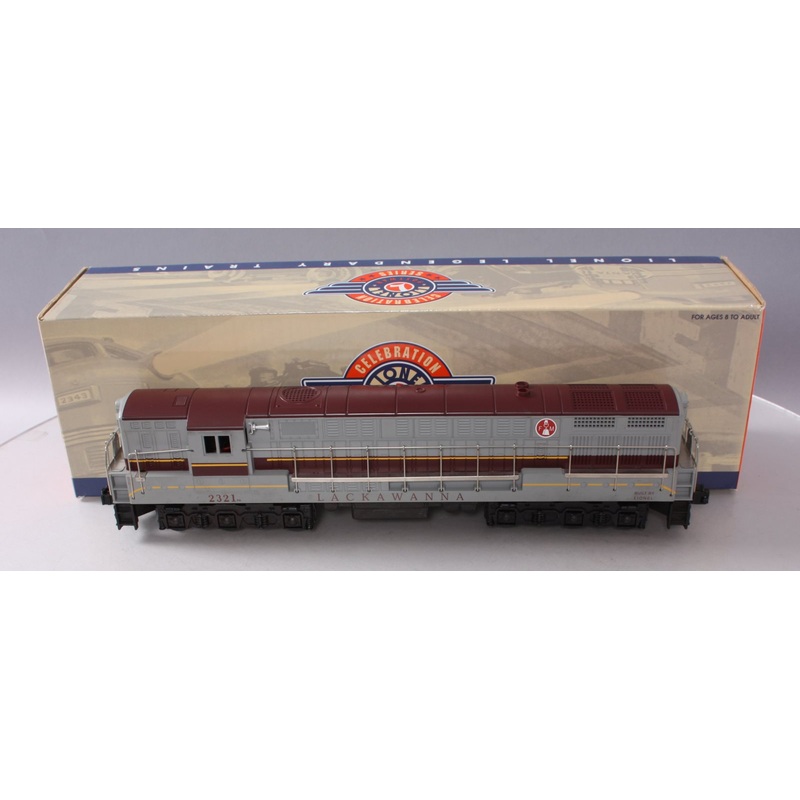 Lionel 6-18322 O Lackawanna Postwar Reproduction Diesel Locomotive #2321 LN/Box