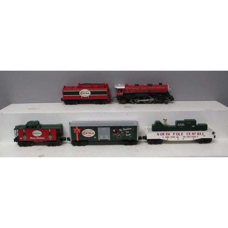Lionel 6-30068 North Pole Central Steam Train Set EX