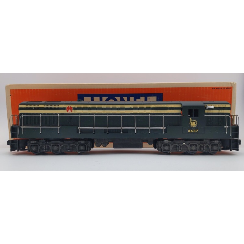 Lionel 6-8687 O Gauge Jersey Central FM Trainmaster Diesel Locomotive EX/Box
