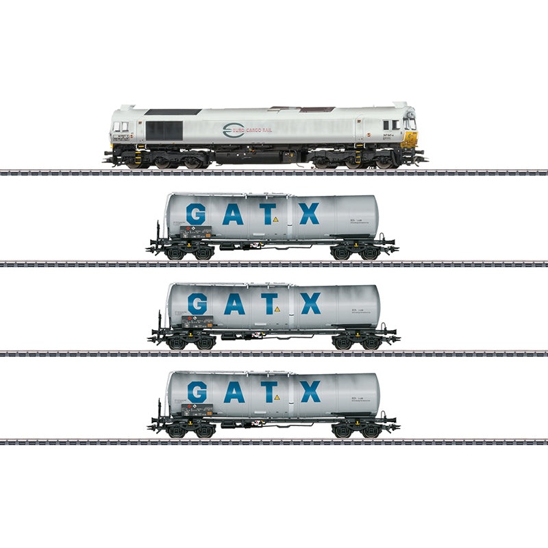 Marklin 26077 HO Kerosene Transport Class 77 Train (Set of 4)