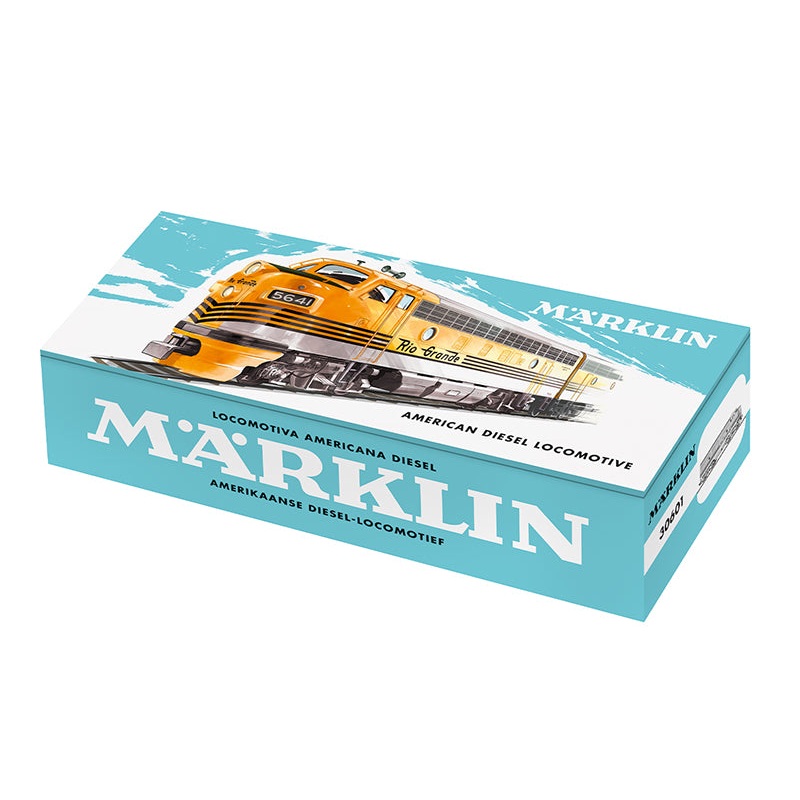 Marklin 30601 HO American D&RGW EMD F7 Diesel Electric Locomotive #5641