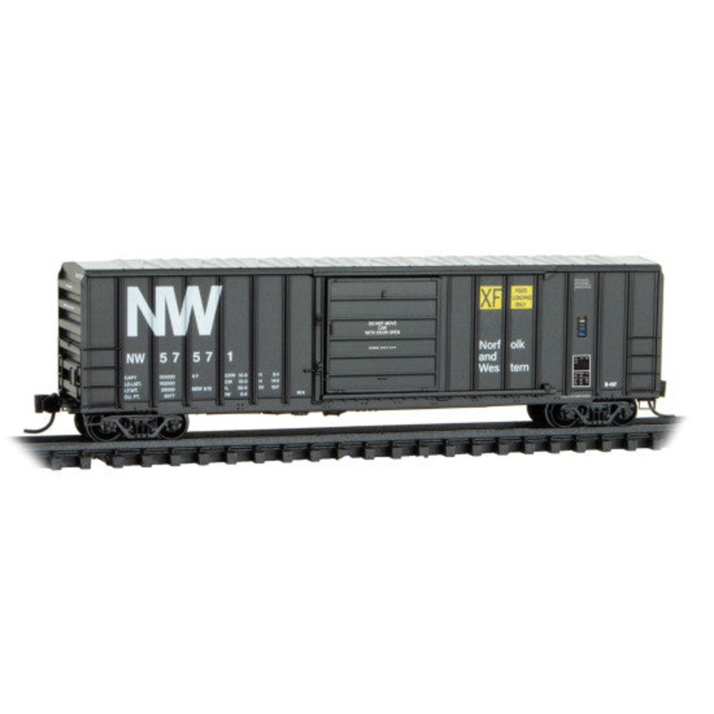 Micro-Trains 02500456 N Norfolk & Western 50′ Rib Side Boxcar #57571