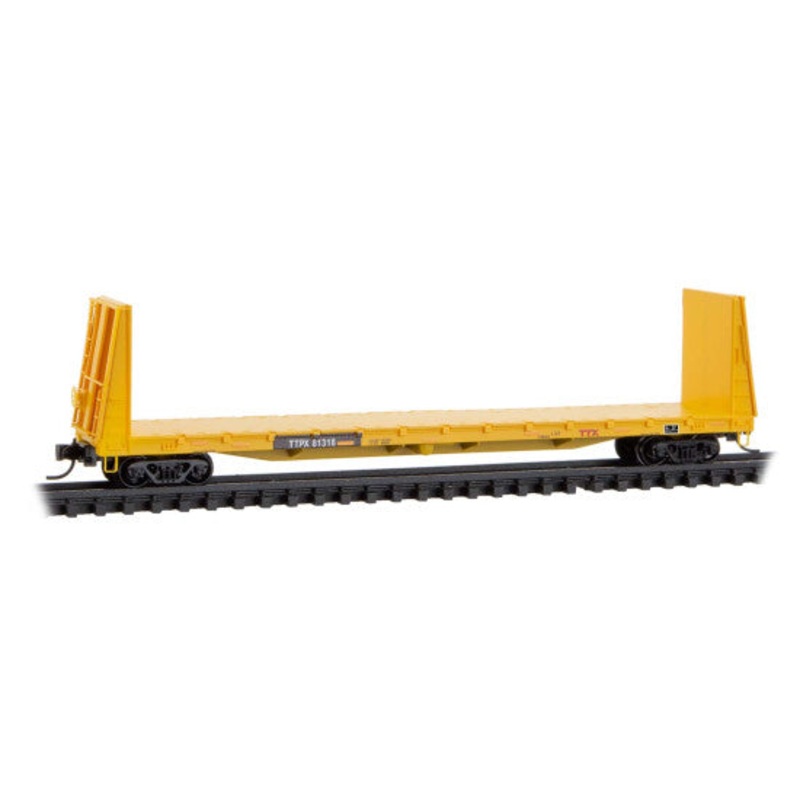 Micro-Trains 05400461 N TTPX 61′ Bulkhead Flatcar #81318