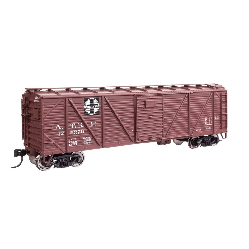 Walthers 910-40354 HO Santa Fe 40′ ARA Single Sheathed Boxcar RTR #125976