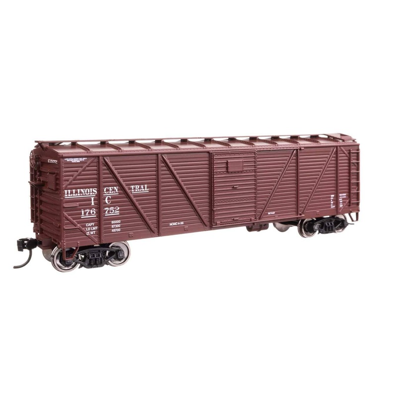 Walthers 910-40365 HO IC 40′ ARA Single Sheathed Boxcar Ready to Run #176752