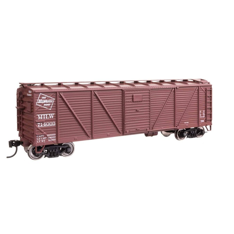 Walthers 910-40371 HO MILW 40′ ARA Single Sheathed Boxcar Ready to Run #714003