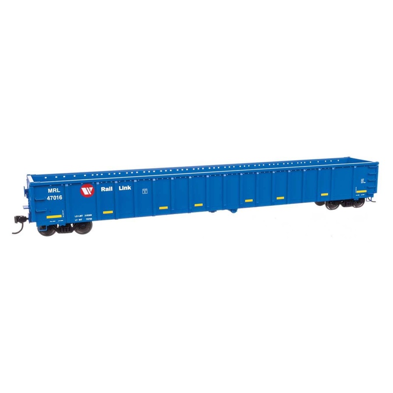Walthers 910-6474 HO Montana Rail Link 68′ Railgon Gondola Ready To Run #47016