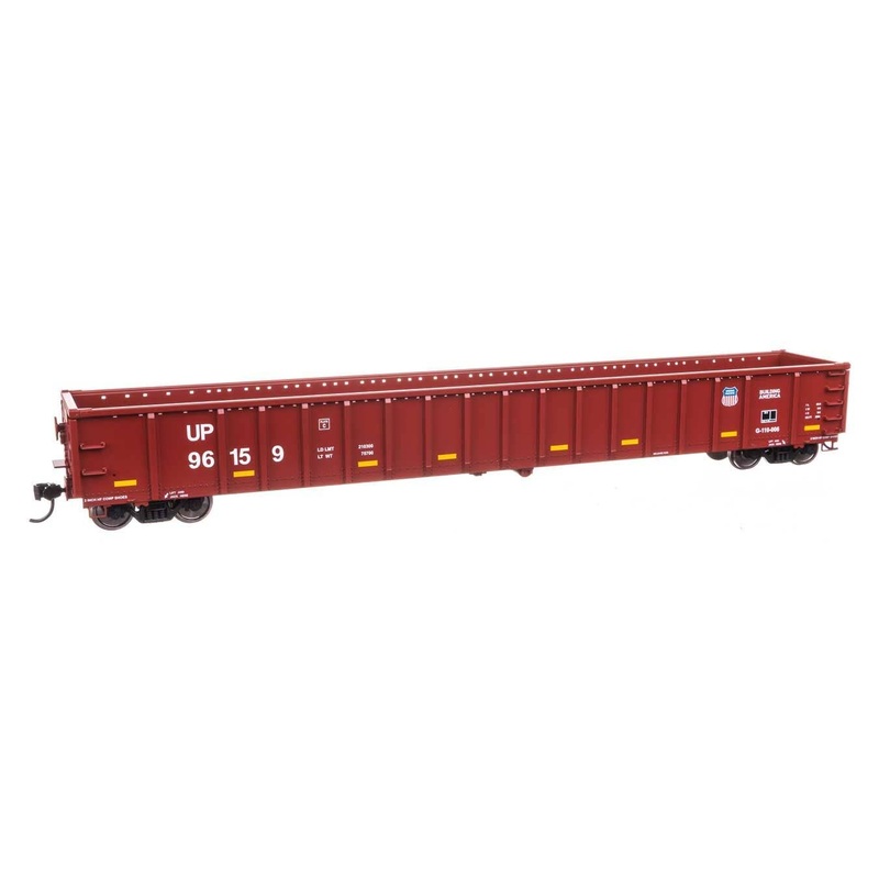 Walthers 910-6482 HO Union Pacific 68′ Railgon Gondola Ready To Run #96159