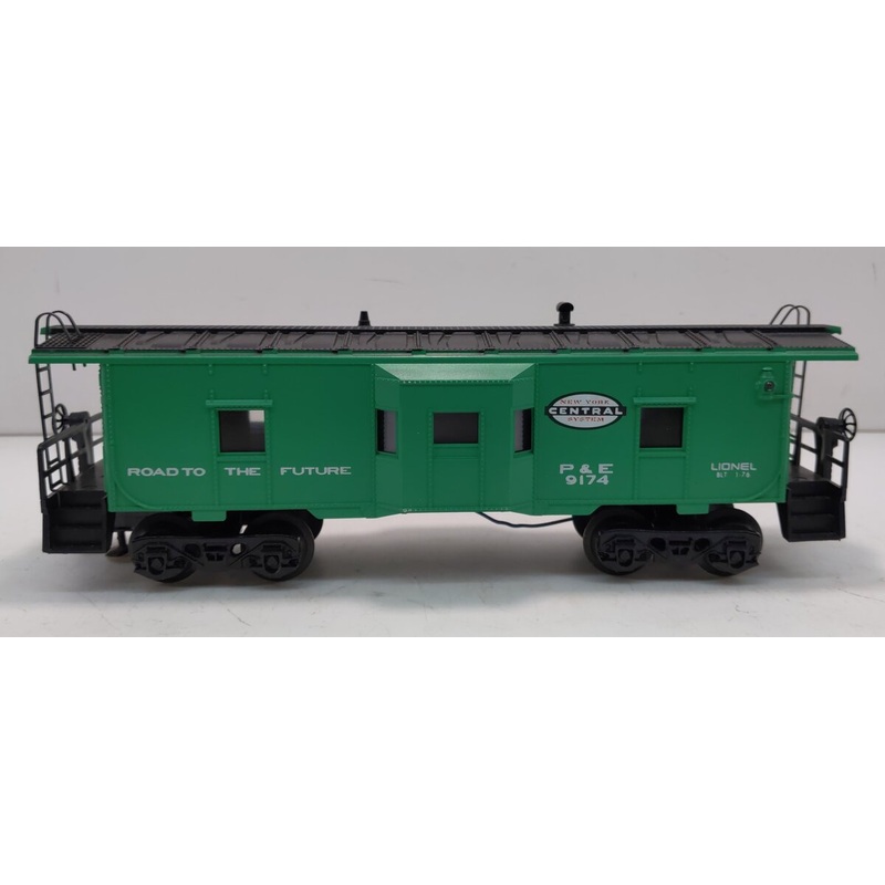 Lionel 6-9174 O New York Central P&E Bay Window Illuminated Caboose #9174 LN