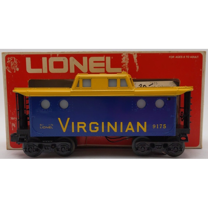 Lionel 6-9175 O Virginian Illuminated Caboose EX/Box