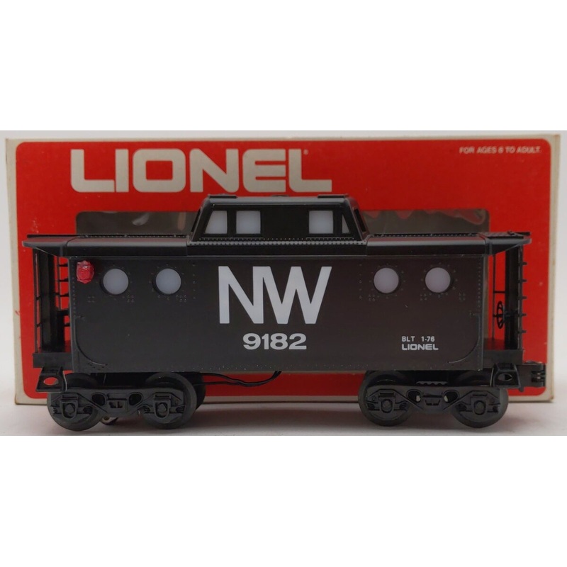Lionel 6-9182 O Gauge Norfolk & Western N5C Caboose EX/Box