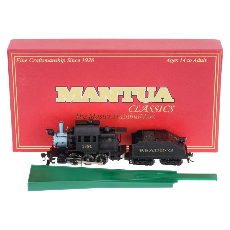 Mantua 389001 Reading 0-6-0 Goat Steam Switcher #1354 w/DCC LN/Box