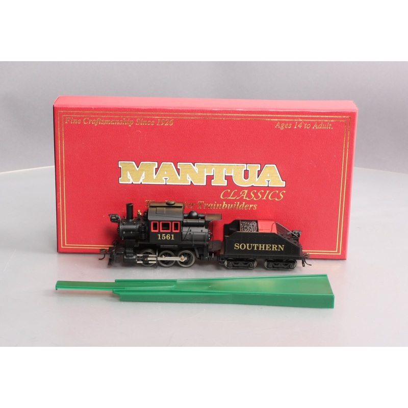 Mantua 389003 HO Scale Southern 0-6-0 Goat Steam Switcher w/Tender #1561 LN/Box